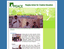 Tablet Screenshot of peaceap.org